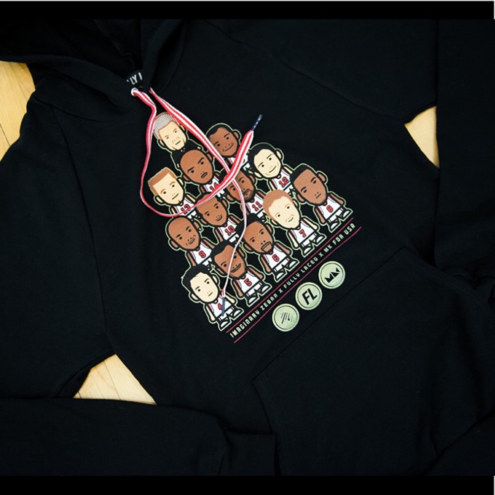 Imaginary Zebra X Fully Laced X MKP 49er hoodie